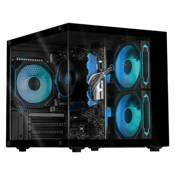 Computadora Escritorio Xtreme PC Gaming Radeon Vega Ryzen 3 5300G 16GB SSD 500GB WIFI Black juegos casuales, trabajo y estudio