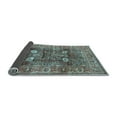 thumbnail image 2 of Ahgly Company Indoor Square Oriental Light Blue Industrial Area Rugs, 3' Square, 2 of 4