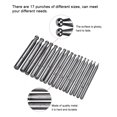 thumbnail image 3 of Dapping Tools, Jewelry Dapping Tools 17PCS Dapping Punches Jewelry Goldsmithing Manufacturing Doming Tool Dapping Punch Dapping Block Punch, 3 of 7
