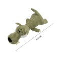 thumbnail image 5 of Squeaky Pet Toy – Plush Dog Toys, Bite-Resistant, Interactive, Teeth Cleaning, Cartoon Elephant, Wolf Shape, 5 of 7
