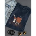 thumbnail image 3 of Artist Finds Art T-Shirt Women -Ali Rastroo Designs, Female Medium, 3 of 4