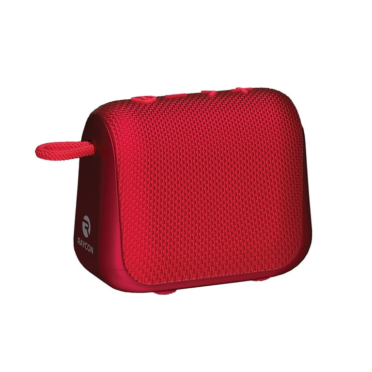Raycon Everyday Portable Speaker Microphone Bluetooth 5 Watt IP67 Dustproof Waterproof Flare Red Walmart