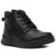 thumbnail image 1 of Zapato Escolar Bota Con Ajuste De Cierre Piel Para Niño negro 16, 1 of 5