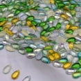 thumbnail image 5 of 30/60 cuentas de vidrio checas con forma de gota de agua de 8 x 14 mm, accesorios de joyería para bricolaje, cuentas sueltas de vidrio con forma de gota de agua para hacer joyas y collares, 5 of 5