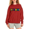 thumbnail image 6 of Custom Sweatshirt 100% Cotton Personalized Crewneck Sweatshirts for Women Men Gift, 6 of 6