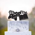 thumbnail image 1 of Gamer Wedding Book Lover Cake Topper,Video Game Bookish Wedding Cake Topper,Game Controller Literary Wedding Topper,Book Nerd Topper,A300 Made in USA, 1 of 2