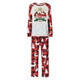 thumbnail image 5 of LEKWK Matching Christmas Pajamas for Family Two Piece Lounge Outfits Pijama De Navidad Familiar Womens Cozy Pajamas, 5 of 6