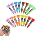 thumbnail image 2 of Multicolor Retractable Ballpoint Pen 4 Colors in 1 for Office Note Taking, 2 of 7
