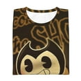 thumbnail image 7 of Bendy And The Ink Machine Boys Girls 3d Graphic Printed T-Shirt Crewneck Short Sleeve Tees, 7 of 7
