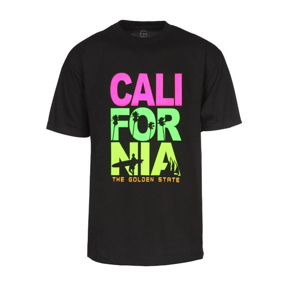 Men's California The Golden State Men's T-Shirt - Black XL