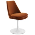 thumbnail image 6 of Lippa Swivel Dining Chair in White Rust, 6 of 10