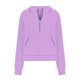 thumbnail image 3 of Gibobby Divertidas Sudaderas para Adolescentes Sudaderas para mujer con media cremallera, recortado de forro polar con cremallera, sudaderas con capucha, trajes de otoño, ropa （Rosa， XXL), 3 of 4