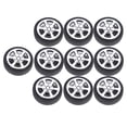 thumbnail image 4 of 10 Unids Llantas De Coches 5 Neumáticos De Goma Accesorios De Repuesto Para Juguete De Automóvil, 4 of 8