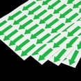 thumbnail image 4 of Small Arrow Sticker Label 1.2x0.5", 180 Pcs Adhesive Color Coding Decal, Green, 4 of 6
