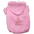 thumbnail image 3 of Christmas Pet Dog  Cat Hoodie Rhinestone, "Peace Tree", 3 of 9