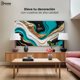 thumbnail image 3 of Cuadro Decorativo Canvas Revolution Elegancia Fluida 120x60, 3 of 3