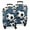 Blue, variant on Blue Baseballs and USA Flags Pattern Luggage Cover Fashion Suitcase Cover Baggage Covers Fit 25-28 Inch Luggage (Go Travel)