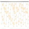 thumbnail image 2 of vidaXL Christmas LED Curtain Icicle Lights, 400 Warm White Lights, 9.8 ft Lighted Length, 8 Lighting Modes, Waterproof, 2 of 10