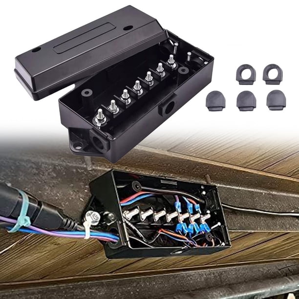 7 Way Junction Box Electrical Trailer Junction Box Built For Outdoor ...