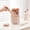 Pink, variant on Giunmcul Rotating Makeup Brush Organizer Cosmetic Storage Box 360 Degree Swivel Vanity Desktop Holder with Multi Compartment Storage for Lipstick Eyeshadow Pencil Brushes 5.11x5.90in 1 Pack