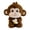 A#134, variant on Monkey Stuffed Animals Toys Plushies Soft Cute Baby Kids Birthday Gift for Boys Girls Graduation Party Decorations Plush Toys