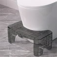 Lhrmh Toilet Stool, Squatting Poop Stool with Detachable and Stackable Design, Bathroom Potty