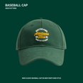 thumbnail image 1 of Gorra de béisbol con bordado de letras para Hombre y mujer, sombrero ajustable de gran tamaño, 62cm, 1 of 4