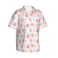 thumbnail image 2 of Daiia Cute Pig Hawaiian Shirt for Men Gentle Cotton Regular Short Sleeve Casual-XX-Large, 2 of 9