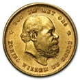 thumbnail image 2 of Netherlands Gold 10 Guilders Willem III (1875-1889) AU, 2 of 2