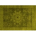 thumbnail image 1 of Ahgly Company Indoor Rectangle Abstract Yellow Modern Area Rugs, 8' x 10', 1 of 4
