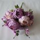 thumbnail image 2 of Xiao Hua Ramo de peonías artificiales de estilo europeo, 13 flores de primavera, ramos de peonías de seda artificiales, decoración para bodas, aniversarios, 12 unidades, 2 of 5