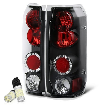 VIPMOTOZ Altezza Euro Style Tail Light Lamp For 1987-1996 Ford Bronco & F-150 F-250 F-350 Pickup