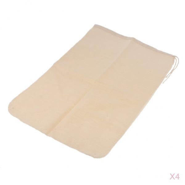 4 Piezas de de Reutilizable Filtro de Malla Bolsa 30x45cm Sunnimix Colador de malla