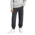 thumbnail image 3 of Falkdiz Cotton Pants for Boys Back to School Comfy Pockets Sport Joggers Pantalones Relaxed fit Trendy Boys Trousers, Dark Gray, Size: 5-6 Years, 3 of 8