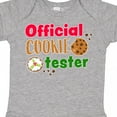 thumbnail image 4 of Inktastic Official Cookie Tester Christmas Cookies Boys or Girls Baby Bodysuit, 4 of 5