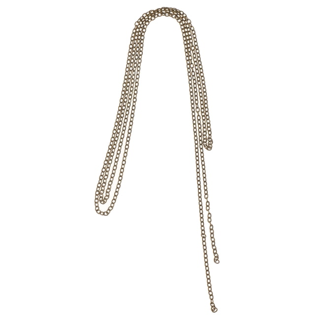 Eslabón de Cadena Giratorio de 20 de Latón Chapado en Bronce Ovalado Punk para Manualidades de Fabricación de Joyas Hugo Cadenas