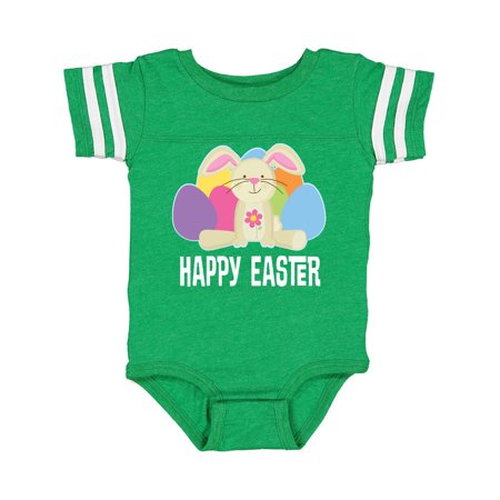 

Inktastic Happy Easter Bunny Holiday Eggs Gift Baby Girl Bodysuit