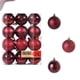 thumbnail image 1 of Adornos navideños Dgankt para interiores, bolas navideñas de 4 cm, para árbol de Navidad, varios estilos, para fiestas, 1 of 3