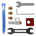 thumbnail image 3 of Kit de extremo caliente MK10 Cabezal extrusor Llaves de tubo de PTFE Boquillas de latón Cambio de herramientas para impresora 3D Inevent EL000112-00, 3 of 7