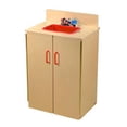 thumbnail image 1 of School Age Deluxe Sink with Brown Tray, 1 of 1