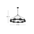 thumbnail image 6 of Hinkley Lighting - Raffi - 33W LED Large Chandelier-38.5 Inches Tall and 48, 6 of 10