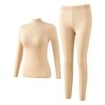 thumbnail image 1 of Ensemble de Nuit pour Femmes, Lingerie Décontractée et Tendance à Col Montant à Manches Longues, Lingerie pour Femmes, 1 of 9