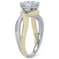thumbnail image 6 of 0.70 Carat Excellent Round Cut Natural Diamond Solitaire with Accents Beautiful Ring for Girls Solid 18K Yellow Gold Size 11.5, 6 of 6