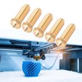 thumbnail image 1 of Extruder Nozzle, 3D Printer Nozzle High  0.4mm  for ABS Material, 1 of 8