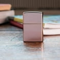 thumbnail image 5 of Zippo Lighter - Personalized Message Engraved on Backside Unique Colored Windproof Lighter (Rose Gold #49190), 5 of 7