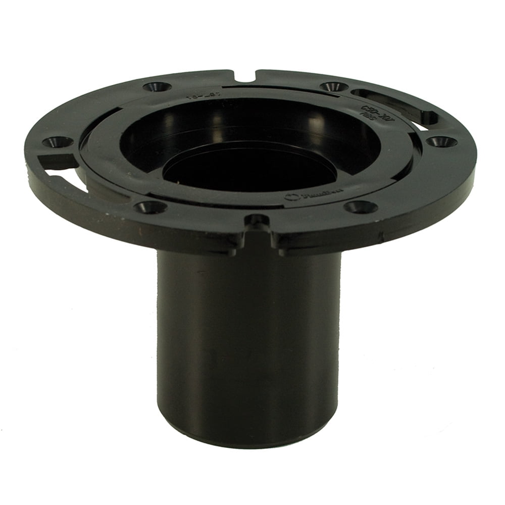 3" ABS Closet Flange with Long Barrel and Plastic Ring ,PartNo C50307