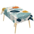thumbnail image 5 of Duangreer Boho Style Rectangle Tablecloth, Multicolour Leaf Pattern, Washable Table Cover with Waterproof Wrinkle Resistant for Restaurant Picnic Indoor Outdoor, 60 x 84 Inch, 5 of 6