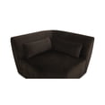thumbnail image 6 of Moe's Home Collection Amelia Corner Chair Espresso Fabric Corner Chairs, 6 of 6