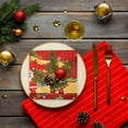 thumbnail image 4 of Japceit Christmas Pattern Paper Napkins, Disposable Holiday Design Table Supply, Festive Dinner Napkin Pack for Party, Celebration, Meal Setup, 4 of 6