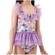 thumbnail image 2 of Traje de baño estilo sirena con volantes de 1 pieza para niñas y niños para playa, traje de baño de verano, ropa de playa para vacaciones (PP-M 120-130), 2 of 5